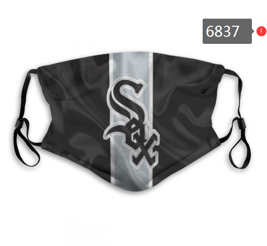 2020 MLB Chicago White Sox Dust mask with filter->mlb dust mask->Sports Accessory